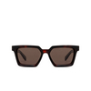 Zegna EZ0214 Sunglasses 56E red havana / violet / monocolor - product thumbnail 1/3