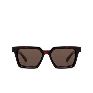 Zegna EZ0214 Sonnenbrillen 56E red havana / violet / monocolor - Vorderansicht