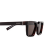 Zegna EZ0214 Sunglasses 56E red havana / violet / monocolor - product thumbnail 3/3