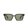 Lunettes de soleil Zegna EZ0214 98N shiny dark green / dark green / monocolor - Vignette du produit 1/3