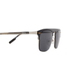 Lunettes de soleil Zegna EZ0216-H 20A shiny pale gold / grey / striped - Vignette du produit 3/3