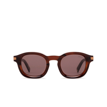 Zegna EZ0229 Sunglasses 50E light brown / monocolor - front view