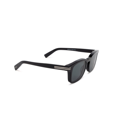 Occhiali da sole Zegna EZ0230 01A shiny black - tre quarti