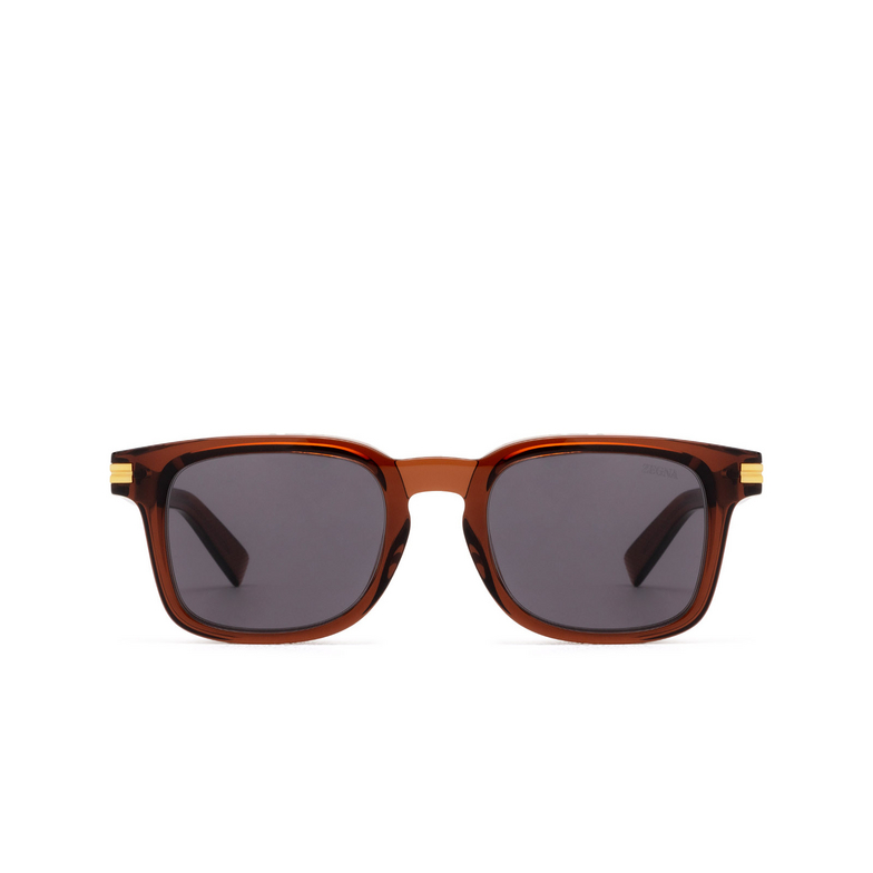 Zegna EZ0230 Sonnenbrillen 50A shiny dark bronze - 1/3