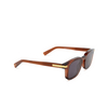 Zegna EZ0230 Sunglasses 50A shiny dark bronze - product thumbnail 2/3