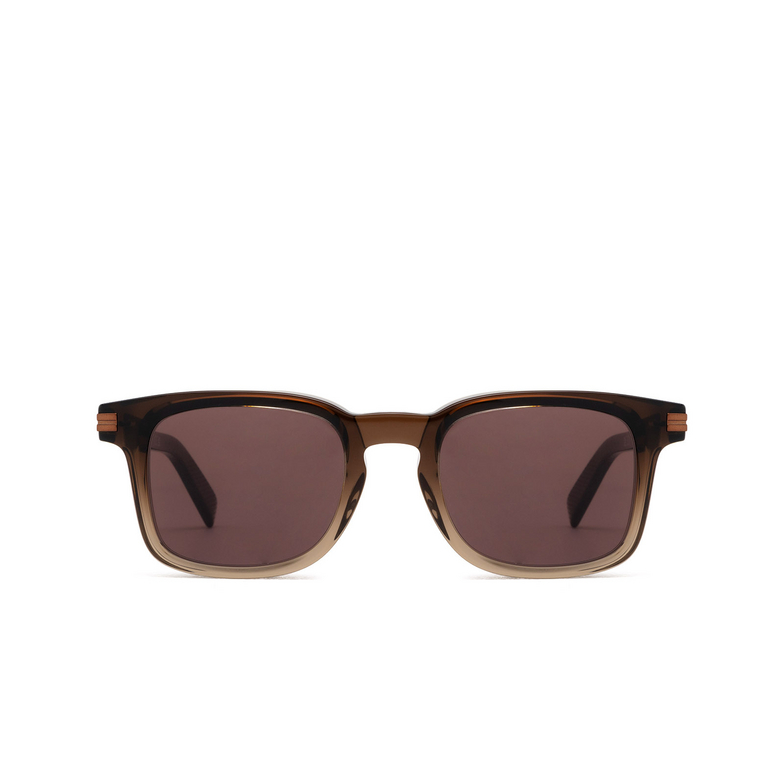 Zegna EZ0230 Sonnenbrillen 50E light brown / gradient / shiny dark brown - 1/3