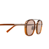 Lunettes de soleil Zegna EZ0231 48J shiny dark brown - Vignette du produit 3/3