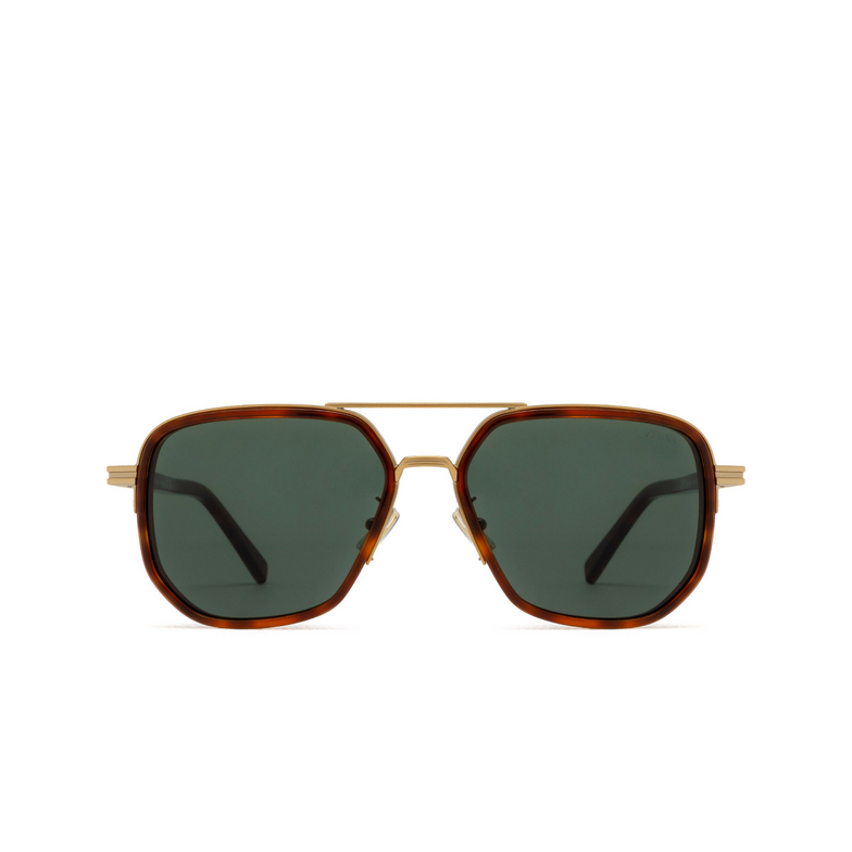 Lunettes de soleil Zegna EZ0232-H 52N dark havana - 1/3