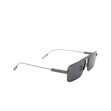 Zegna EZ0233 Sunglasses 09A matte gunmetal - three-quarters view