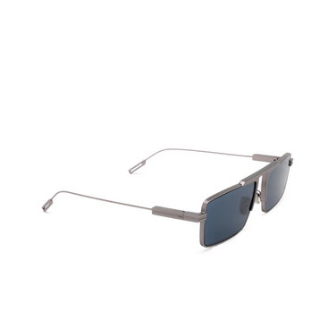 Zegna EZ0233 Sunglasses 17V matte palladium - three-quarters view