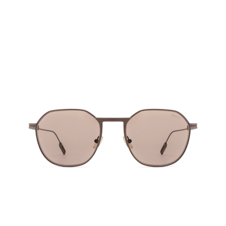 Gafas de sol Zegna EZ0234 38J matte dark bronze - 1/3