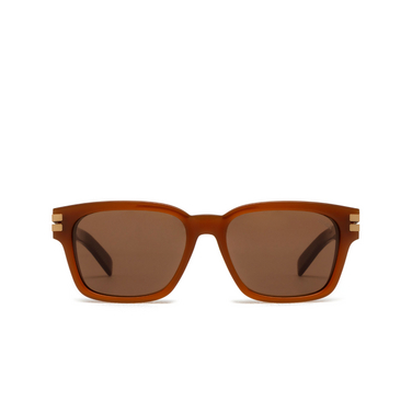 Zegna EZ0237 Sunglasses 45E shiny light brown - front view