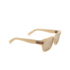 Gafas de sol Zegna EZ0237 57E shiny beige - Miniatura del producto 2/3