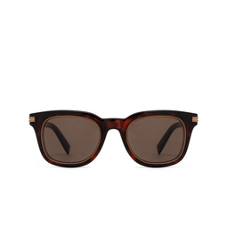 Zegna EZ0238 Sunglasses 54E red havana