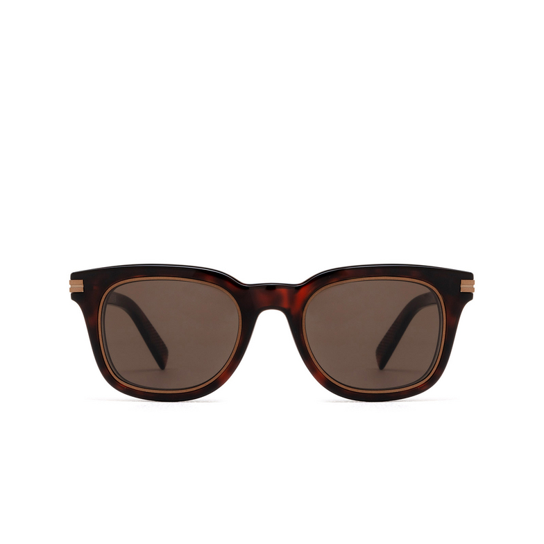 Occhiali da sole Zegna EZ0238 54E red havana - 1/3