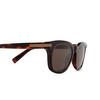 Gafas de sol Zegna EZ0238 54E red havana - Miniatura del producto 3/3