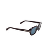 Zegna EZ0239 Sonnenbrillen 48V shiny dark brown - Produkt-Miniaturansicht 2/3