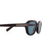 Gafas de sol Zegna EZ0239 48V shiny dark brown - Miniatura del producto 3/3