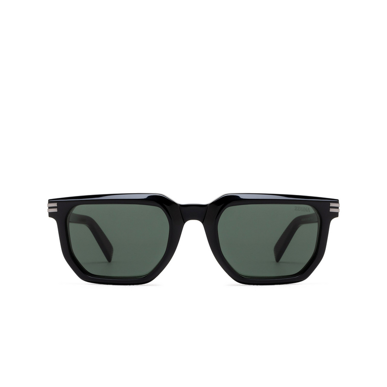 Zegna EZ0240 Sunglasses 01N shiny black - 1/3