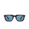 Zegna EZ0240 Sunglasses 48V shiny dark brown - product thumbnail 1/3