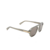 Zegna EZ0241 Sunglasses 20L shiny grey - product thumbnail 2/3