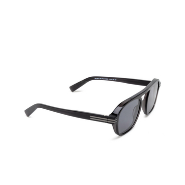 Zegna EZ0241 Sunglasses 96D shiny dark green - three-quarters view
