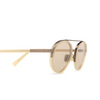 Lunettes de soleil Zegna EZ0242 57E shiny beige - Vignette du produit 3/3