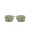 Lunettes de soleil Zegna EZ0243 32N matte pale gold - Vignette du produit 1/3