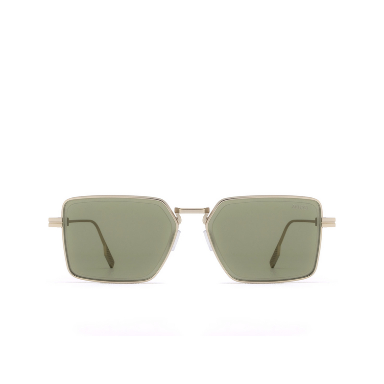 Zegna EZ0243 Sunglasses 32N matte pale gold - 1/3