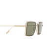 Zegna EZ0243 Sunglasses 32N matte pale gold - product thumbnail 3/3