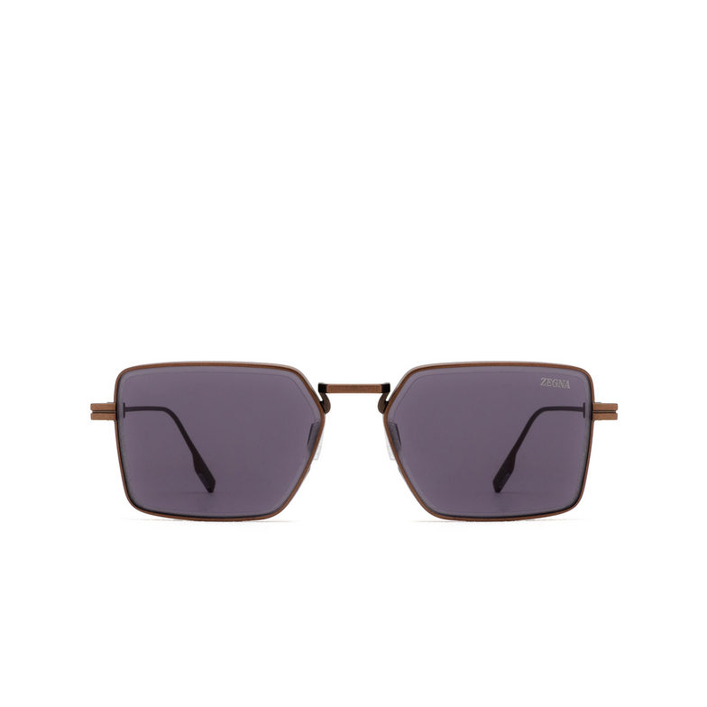 Zegna EZ0243 Sonnenbrillen 38A shiny dark bronze - 1/3