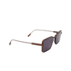 Lunettes de soleil Zegna EZ0243 38A shiny dark bronze - Vignette du produit 2/3