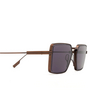 Zegna EZ0243 Sunglasses 38A shiny dark bronze - product thumbnail 3/3