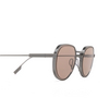 Lunettes de soleil Zegna EZ0244 08E shiny gunmetal - Vignette du produit 3/3