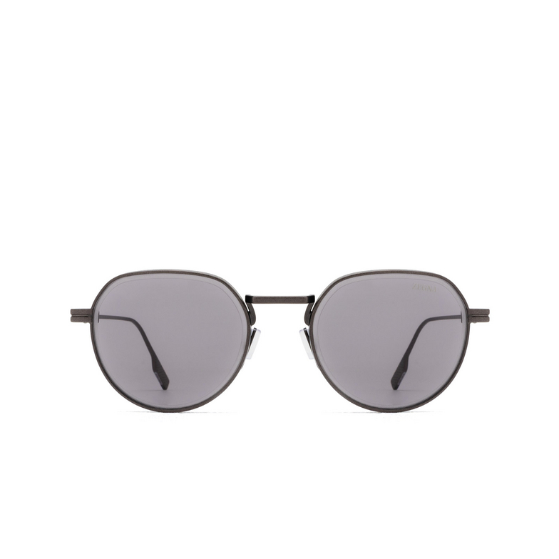 Zegna EZ0244 Sunglasses 09A matte antiqued gunmetal - 1/3