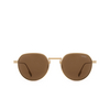 Lunettes de soleil Zegna EZ0244 34J shiny light bronze - Vignette du produit 1/3