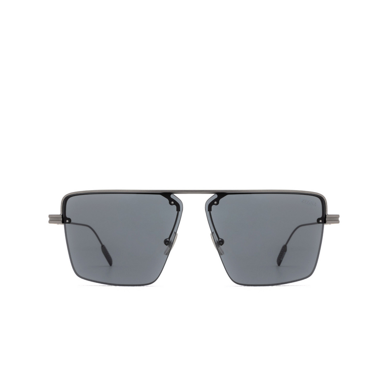 Occhiali da sole Zegna EZ0245 20A matte gunmetal - 1/3