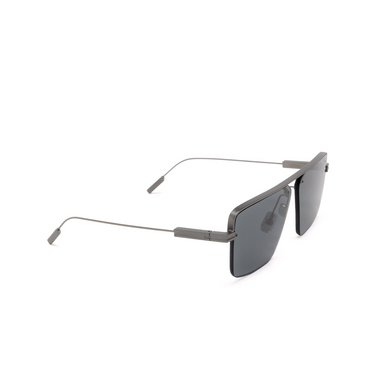 Zegna EZ0245 Sunglasses 20A matte gunmetal - three-quarters view
