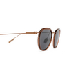 Occhiali da sole Zegna EZ0246 45A shiny light brown - anteprima prodotto 3/3