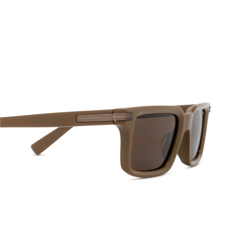 Gafas de sol Zegna EZ0249 45E shiny light brown - 3/3