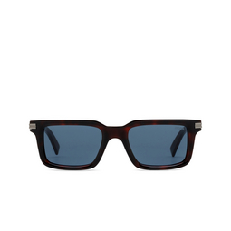 Zegna EZ0249 Sunglasses 54V red havana