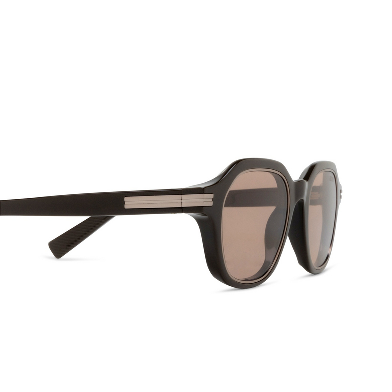 Zegna EZ0250 Sonnenbrillen 48E shiny dark brown - 3/3