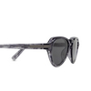 Zegna EZ0252 Sunglasses 20A grey / striped - product thumbnail 3/3