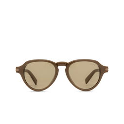 Zegna EZ0252 Sunglasses 45E shiny light brown