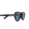 Zegna EZ0252 Sunglasses 48V shiny dark brown - product thumbnail 3/3