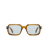 Occhiali da sole Zegna EZ0254 47V shiny light brown - anteprima prodotto 1/3