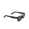 Zegna EZ0255 Sunglasses 48V shiny dark brown - product thumbnail 2/3