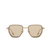 Zegna EZ0256 Sunglasses 35E matte light bronze - product thumbnail 1/3