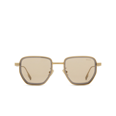 Zegna EZ0256 Sunglasses 35E matte light bronze - front view