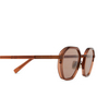 Gafas de sol Zegna EZ0259 50J shiny dark brown - Miniatura del producto 3/3